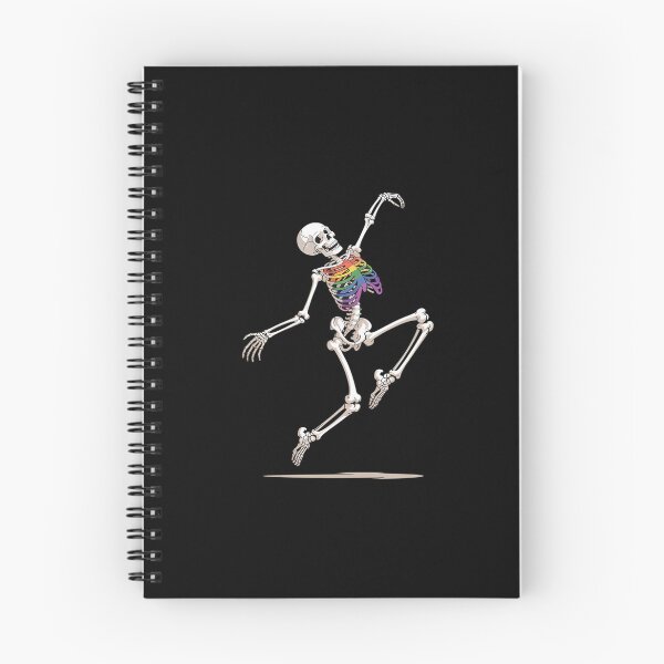 Item preview, Skeleton Dancing Gay Pride LGBTQ Ally Rainbow Flag designed and sold by marcusry.