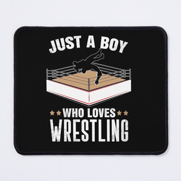 Item preview, Boy Who Loves Wrestling Ring Tee designed and sold by LarryMBrown.