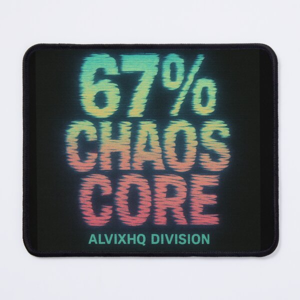 Item preview, 67 % Chaos Core T-Shirt – AlvixHQ Division Tech Aesthetic designed and sold by AlvixVerse.