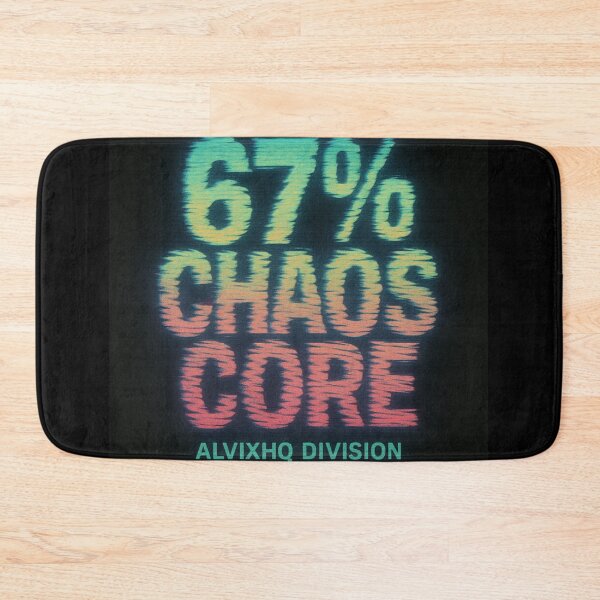 Item preview, 67 % Chaos Core T-Shirt – AlvixHQ Division Tech Aesthetic designed and sold by AlvixVerse.