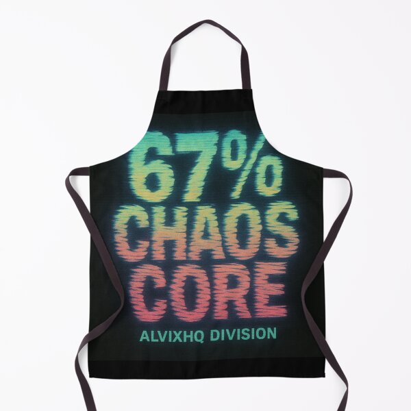 Item preview, 67 % Chaos Core T-Shirt – AlvixHQ Division Tech Aesthetic designed and sold by AlvixVerse.