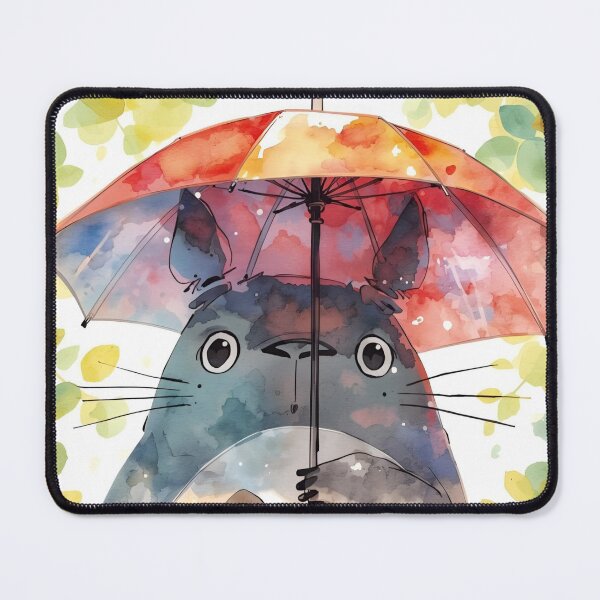 Item preview, Totoro with umbrella designed and sold by whatthefoxsays.