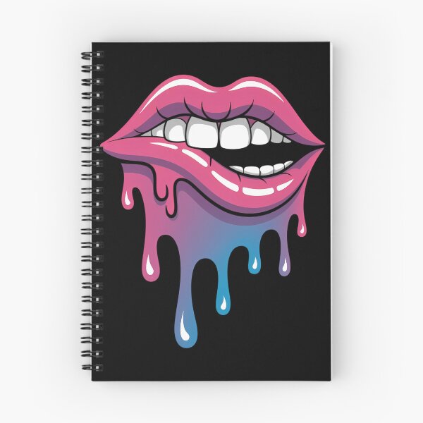 Item preview, Sexy Biting Dripping Lips Bisexual Flag LGBT Gay Pride Gift  designed and sold by TrinaEspinoza.