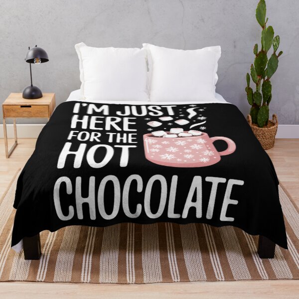 Item preview, I'm Just Here For The Hot Chocolate Hot Cocoa Chocolate designed and sold by HellD3vil-Art.