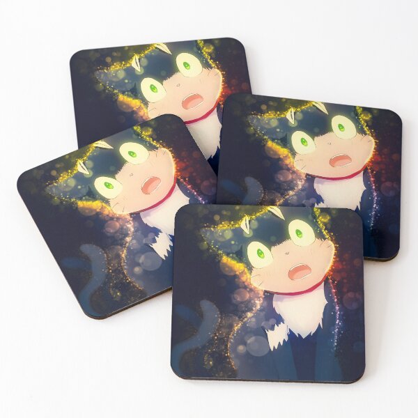 Item preview, Kuro Blue Exorcist Curious Spirit Of Magical Familiar In Bright Glow designed and sold by thedarvills.