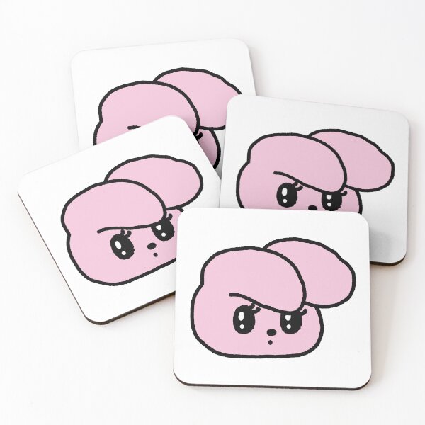 Item preview, pink rabbit momo designed and sold by pookapencil.