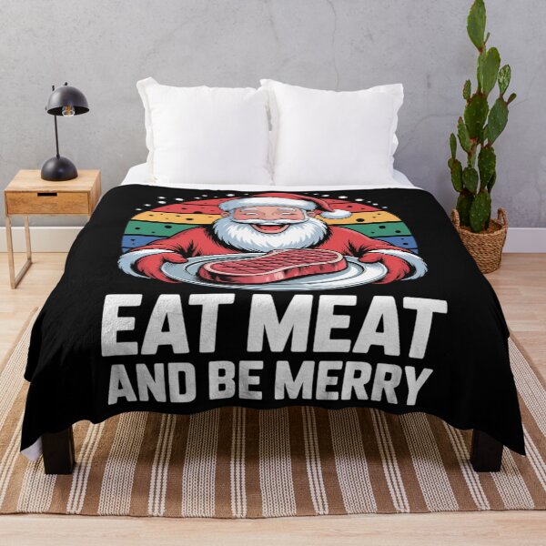 Item preview, Father Christmas Xmas Butcher Meat Steak Party designed and sold by Moon-Ape.