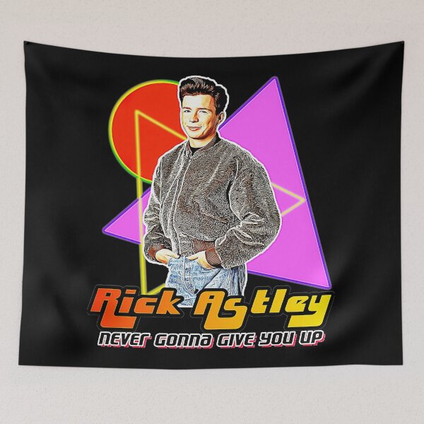 Item preview, Rick Astley Geometric Triangle Jacket Pose designed and sold by johzenfra.