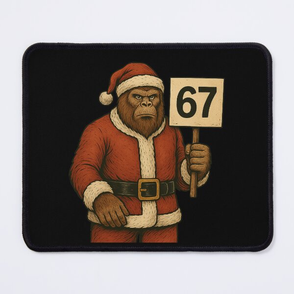 Item preview, 67 Meme Funny Six Seven Christmas Bigfoot for Men Women Kids designed and sold by ahmed2751989.