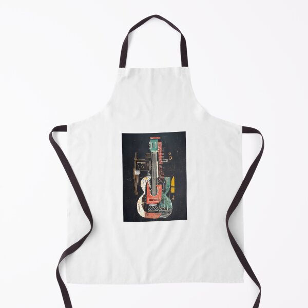 Item preview, Modern Geometric Guitar Design With Vibrant Colors And Contrasting Bold Lines designed and sold by KimberlyBrooke.