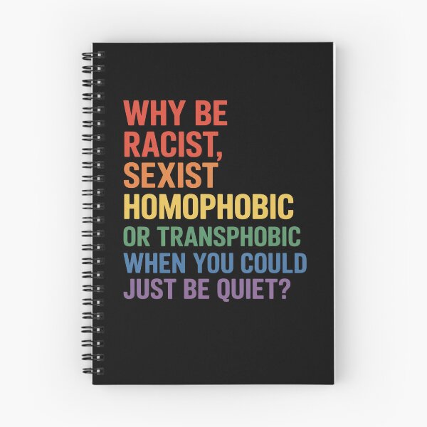 Item preview, Why be racist, sexist, homophobic LGBT Gay Pride designed and sold by HaileyRobel.