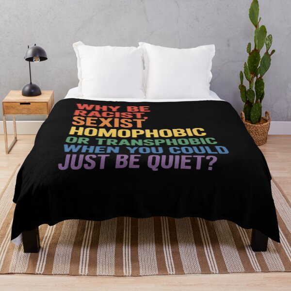 Item preview, Why be racist, sexist, homophobic LGBT Gay Pride designed and sold by HaileyRobel.