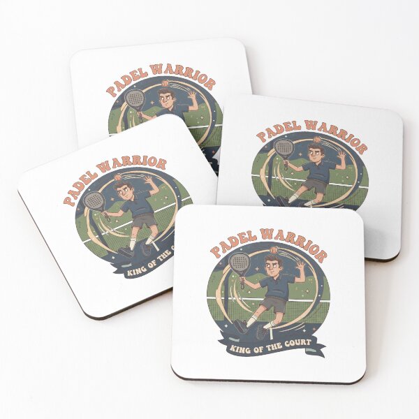 Item preview, Padel Warrior King of the Court designed and sold by PastelPopShop.