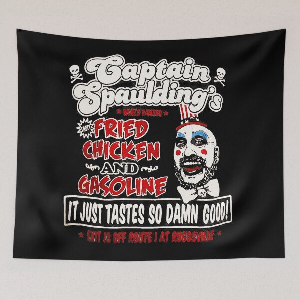Item preview, Rob Zombie Captain Spaulding Fried Chicken And Gasoline designed and sold by campoane.
