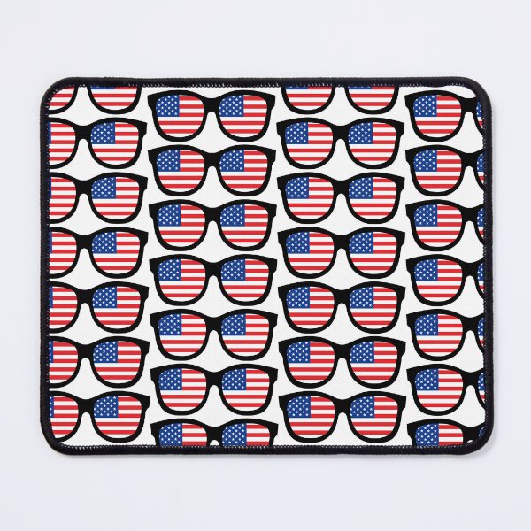 Item preview, USA Glasses | American Flag Vision Design designed and sold by wackyartwork.