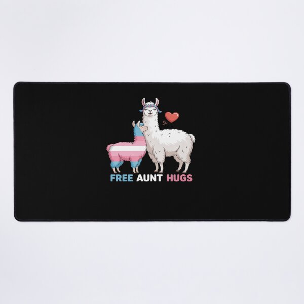 Item preview, Trans Llama Free Aunt Hugs Proud Ally Transgender Flag Pride designed and sold by AmparoBoyle.