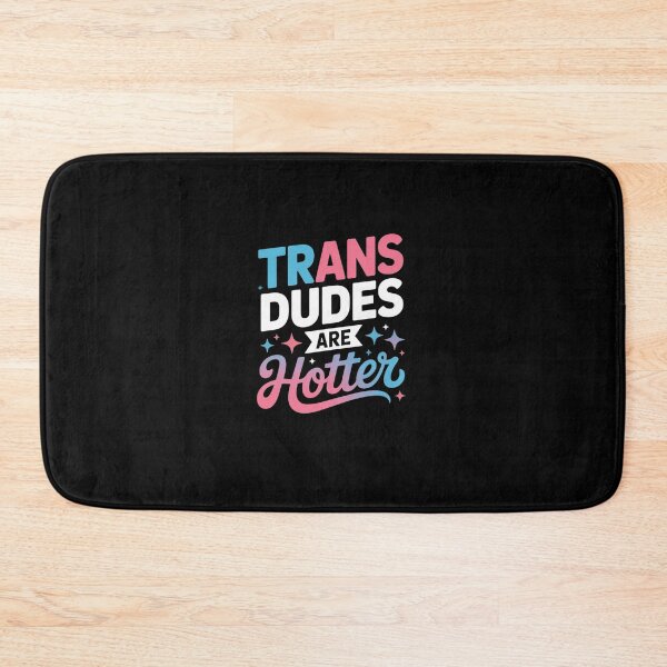 Item preview, Trans Dudes Are Hotter Funny Transgender Pride LGBT Flag 12 designed and sold by marcusry.