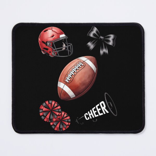 Item preview, Cheer Coquette Bow American Football Autumn Thanksgiving designed and sold by TyraYoung.