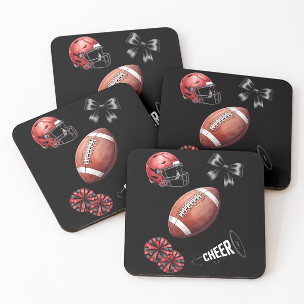 Item preview, Cheer Coquette Bow American Football Autumn Thanksgiving designed and sold by TyraYoung.