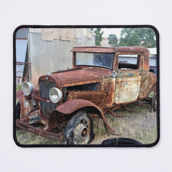 Item preview, 1930 Hudson Coupe Vintage Car Wreck designed and sold by SculleryDaysVtg.