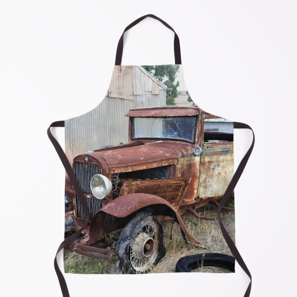Item preview, 1930 Hudson Coupe Vintage Car Wreck designed and sold by SculleryDaysVtg.