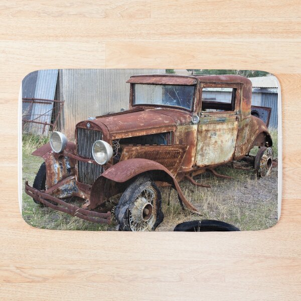 Item preview, 1930 Hudson Coupe Vintage Car Wreck designed and sold by SculleryDaysVtg.
