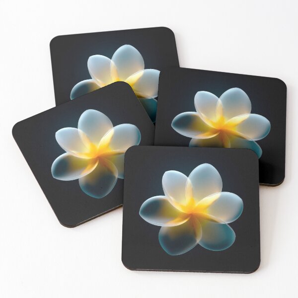 Item preview, Plumeria Dark Minimalistic designed and sold by scicilysimonee.
