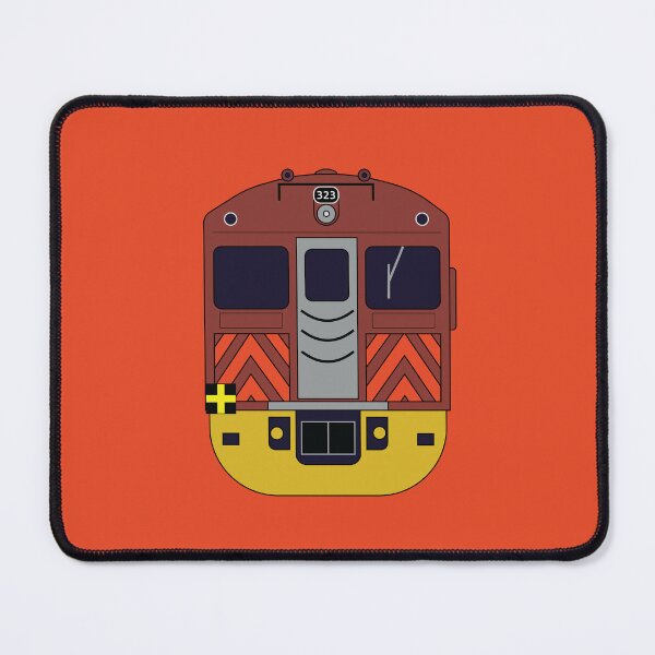 Item preview, Red Hen 323 – Classic All-Red Railcar designed and sold by Main Train Brain.