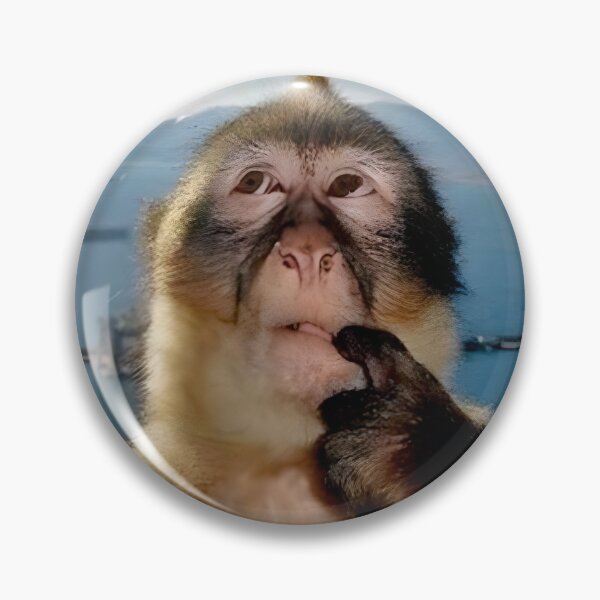 Item preview, Monkey thinking designed and sold by KavozStudio.