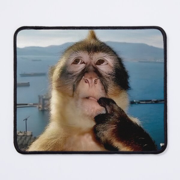 Item preview, Monkey thinking designed and sold by KavozStudio.