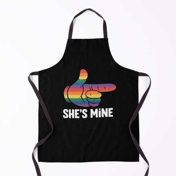 Artikelvorschau, Sie gehört mir – Lesbisches Paar, Regenbogen, LGBT-Pride, Partnerlook entworfen und verkauft von VasilisLamArt.