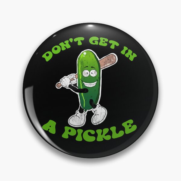 Item preview, Funny Pickle Baseball Pun T-Shirt designed and sold by TinaMDedrick.