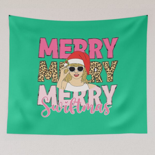 Item preview, Merry Swiftmas Funny Christmas Pop Art – Swiftie Holiday Design designed and sold by Vicky021.