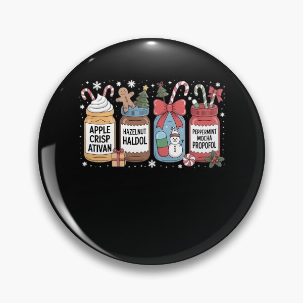 Item preview, Christmas Nurse Funny Peppermint Mocha Propofol ER ED ICU RN  designed and sold by TyraYoung.