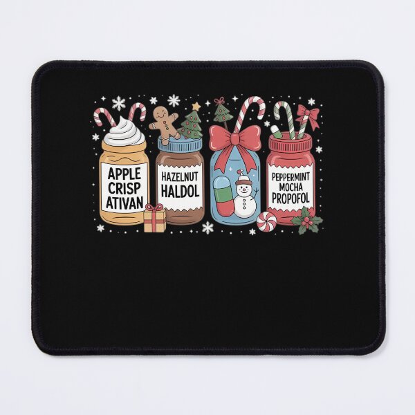 Item preview, Christmas Nurse Funny Peppermint Mocha Propofol ER ED ICU RN designed and sold by TyraYoung.