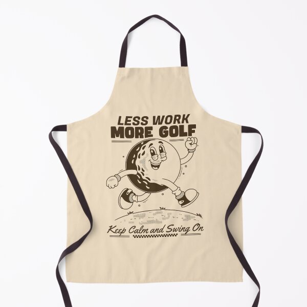 Item preview, Less Work More Golf Keep Calm Swing On Design designed and sold by adipra.