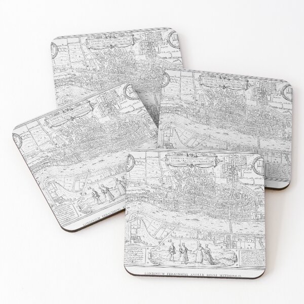 Item preview, Antique Map of London — Londinium designed and sold by IlluminatedPage.