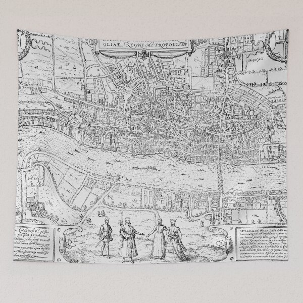 Item preview, Antique Map of London — Londinium designed and sold by IlluminatedPage.