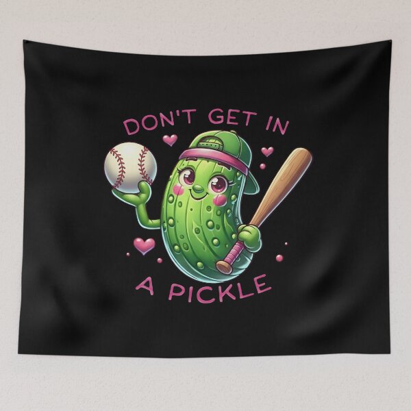 Item preview, Cute Pickle Baseball Pun T-Shirt designed and sold by TinaMDedrick.