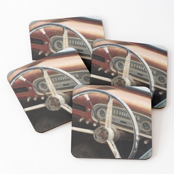 Item preview, Old 1960s Ford Dash & Steering Wheel designed and sold by SculleryDaysVtg.
