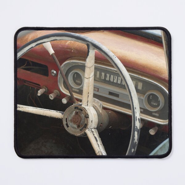 Item preview, Old 1960s Ford Dash & Steering Wheel designed and sold by SculleryDaysVtg.