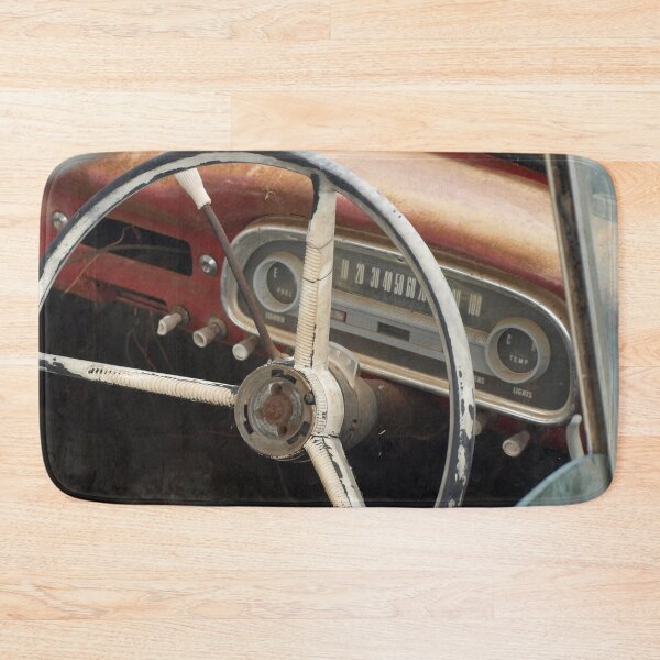 Item preview, Old 1960s Ford Dash & Steering Wheel designed and sold by SculleryDaysVtg.