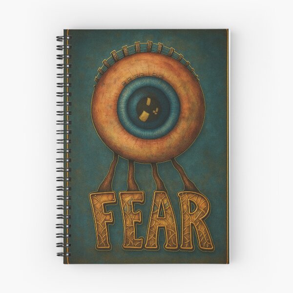 Item preview, FEAR MAKES THE WORLD GO AROUND designed and sold by Thomas Hill Art.