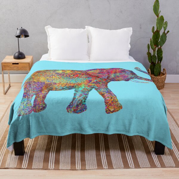 Item preview, Patchwork Elephant designed and sold by Teal Key Studio .