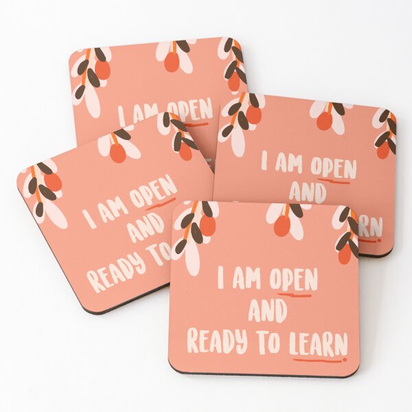 Item preview, I am open and ready to learn designed and sold by ART SIFA.