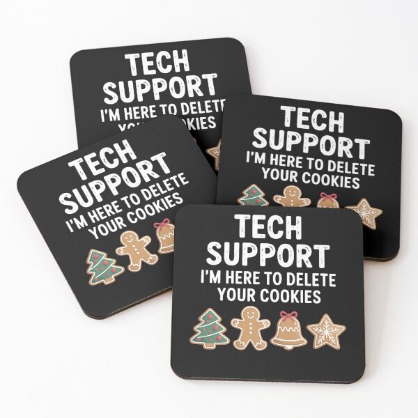 Item preview, Christmas Tech Support Here To Delete Cookies Xmas Men Women designed and sold by TyraYoung.