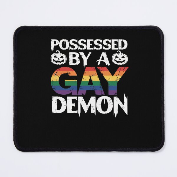Item preview, Possessed By Gay Demon Lazy Halloween Costume Funny LGBT-Q designed and sold by MinaReinger.