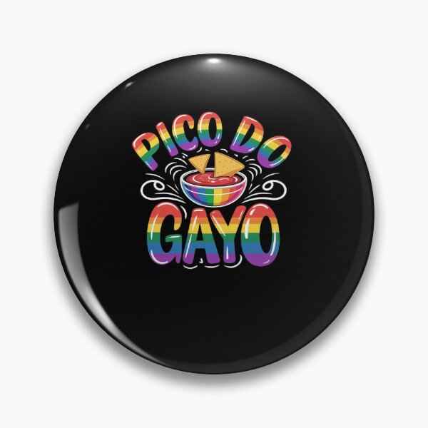 Item preview, Pico De Gayo Rainbow LGBT Shirt Gay Pride Flag Salsa designed and sold by khorbiasieno.
