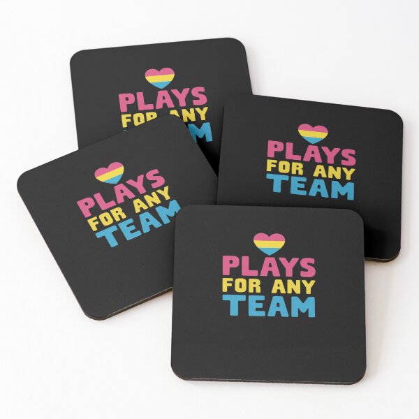 Item preview, Pansexual Pride Shirt Plays for Any Team Pan LGBT designed and sold by VasilisLamArt.