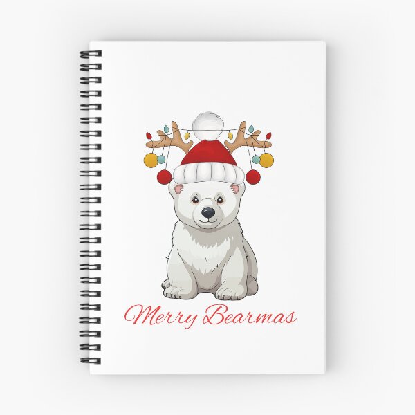 Aperçu de l'œuvre Joyeux Noël des ours, humour de Noël, design de Noël amusant, ours mignon créée et vendue par SofikoDesigns.